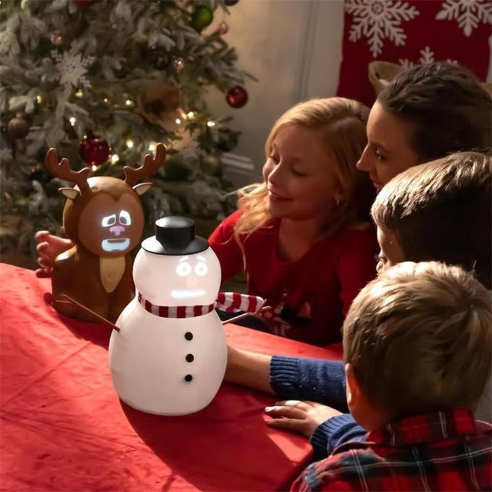 Snowman Projector Animated Face USB Powered