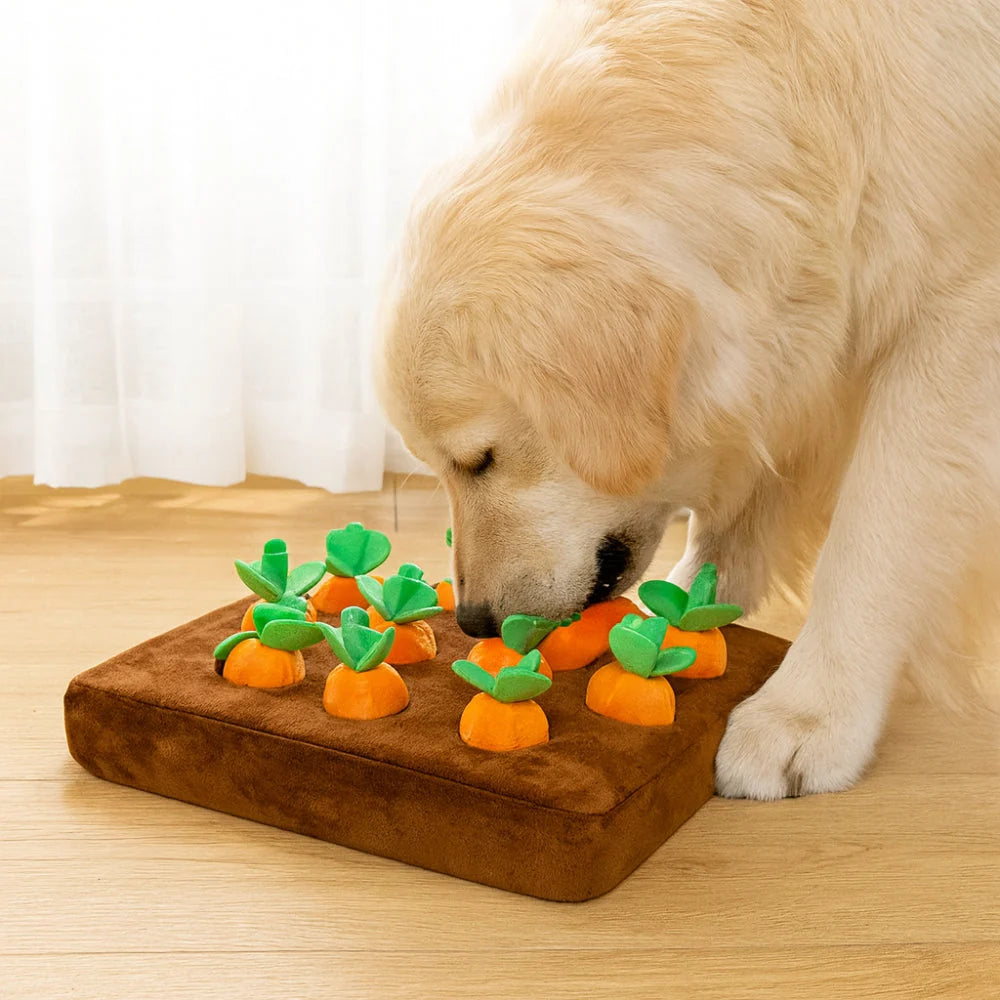 Snuffle Mat Plush Hidden Treat Pockets Machine Washable