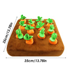 Snuffle Mat Plush Hidden Treat Pockets Machine Washable