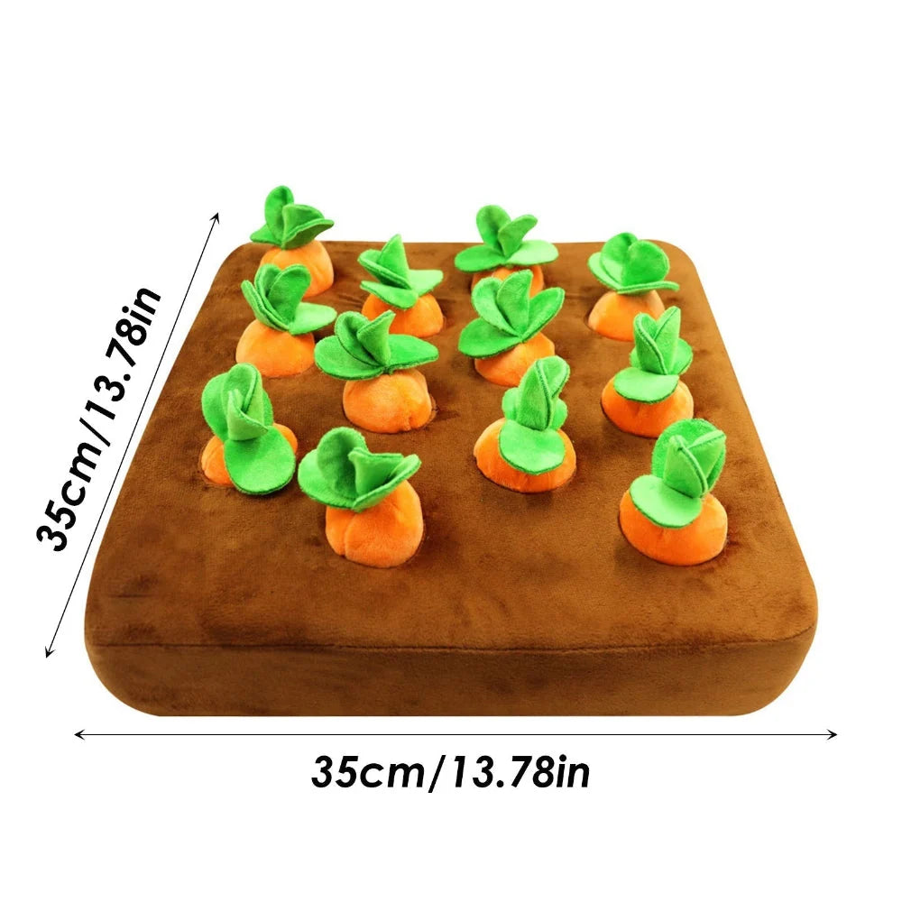 Snuffle Mat Plush Hidden Treat Pockets Machine Washable