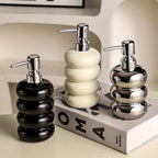 Soap Dispenser Ceramic Stainless Steel Pump 400ml