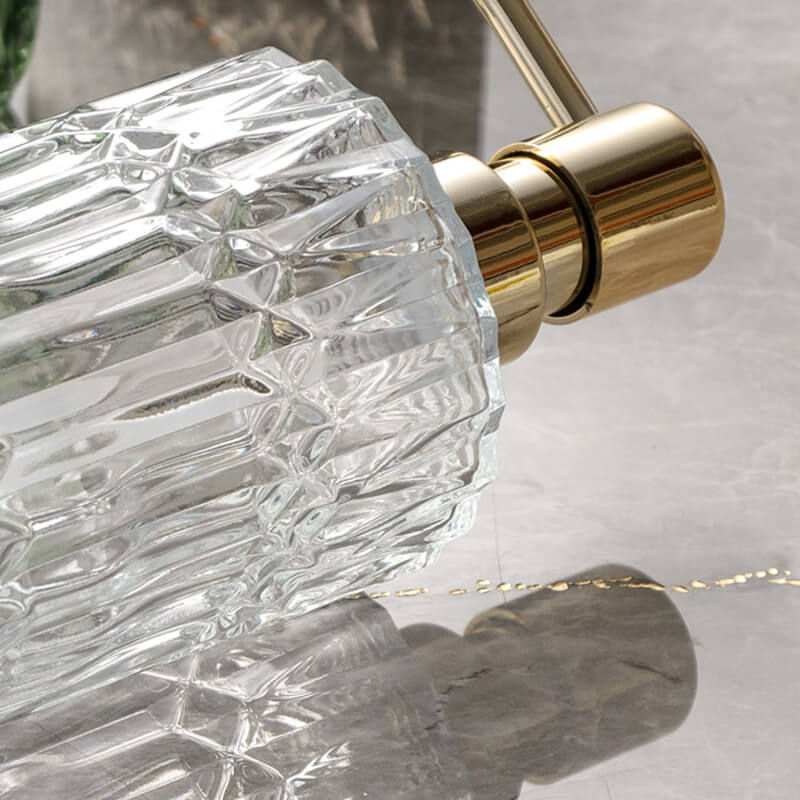 Soap Dispenser Refillable Glass Hand Pump