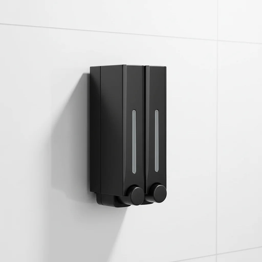 Soap Dispenser Wall-Mounted One-Hand Pump Transparent Window