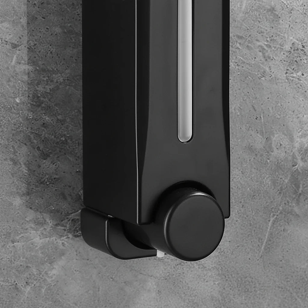Soap Dispenser Wall-Mounted One-Hand Pump Transparent Window