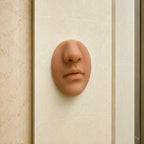 Soap Dispenser Wall-Mounted Realistic Nose Soft Silicone