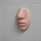 Soap Dispenser Wall-Mounted Realistic Nose Soft Silicone