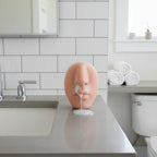 Soap Dispenser Wall-Mounted Realistic Nose Soft Silicone