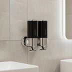 Soap Dispenser Wall-Mounted Stainless Steel Space-Saving 16.9 Oz