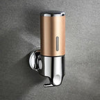 Soap Dispenser Wall-Mounted Stainless Steel Space-Saving 16.9 Oz