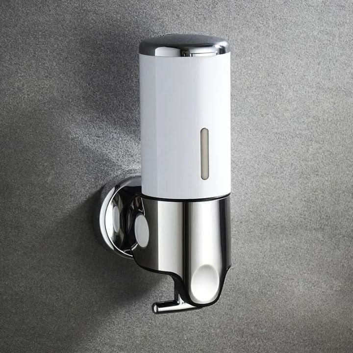 Soap Dispenser Wall-Mounted Stainless Steel Space-Saving 16.9 Oz