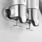 Soap Dispenser Wall-Mounted Stainless Steel Space-Saving 16.9 Oz
