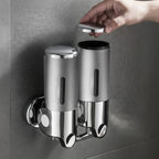 Soap Dispenser Wall-Mounted Stainless Steel Space-Saving 16.9 Oz