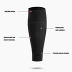 Soccer Shin Guards Honeycomb Impact Cushioning Compression Fit