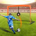 Soccer Training Goal Reinforced Steel High Visibility Orange