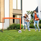 Soccer Training Goal Reinforced Steel High Visibility Orange