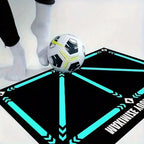 Soccer Training Mat Compact Non-Slip Marked Zones