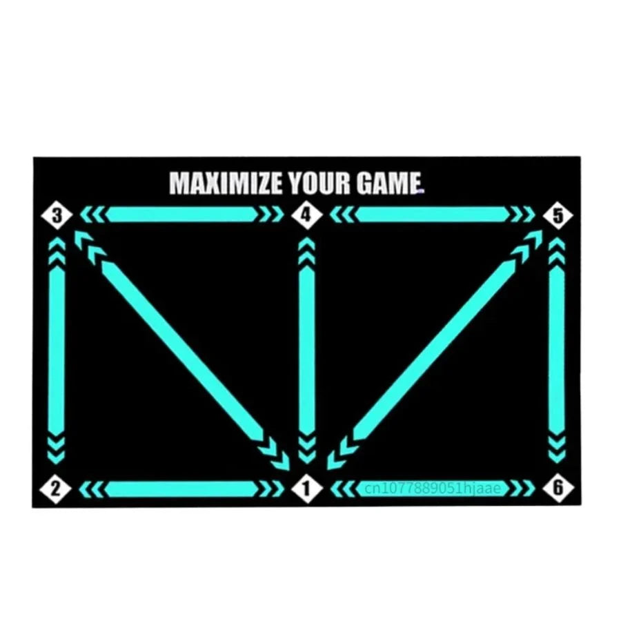 Soccer Training Mat Compact Video Program & Non-Slip Socks