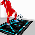Soccer Training Mat Numbered Grid Non-Slip Elastic Ball Cord