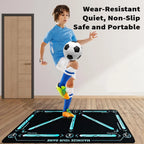 Soccer Training Mat Numbered Grid Non-Slip Elastic Ball Cord