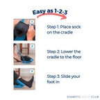 Sock Aid Extended Ergonomic Handle & Shoe Horn
