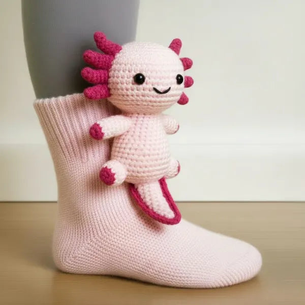 Socks 3D Plush Thick Knit & Stretchy Fit