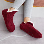 Socks Fleece-Lined Non-Slip Silica Grips