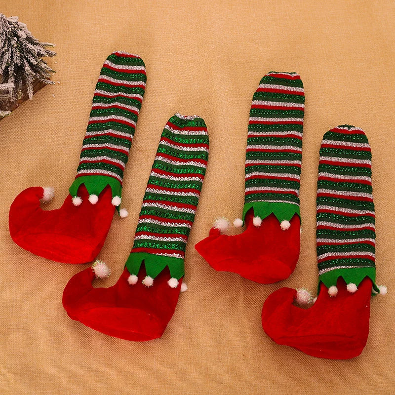 Socks Plush Festive Pattern Universal Fit