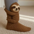 Socks Plush Lined Non-Slip Universal Fit