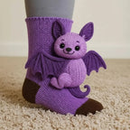 Socks Plush Lined Non-Slip Universal Fit
