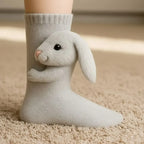 Socks Plush Lined Non-Slip Universal Fit