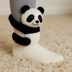 Socks Plush Lined Non-Slip Universal Fit