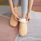Socks Thermal Fleece-Lined Non-Slip Silica Grip