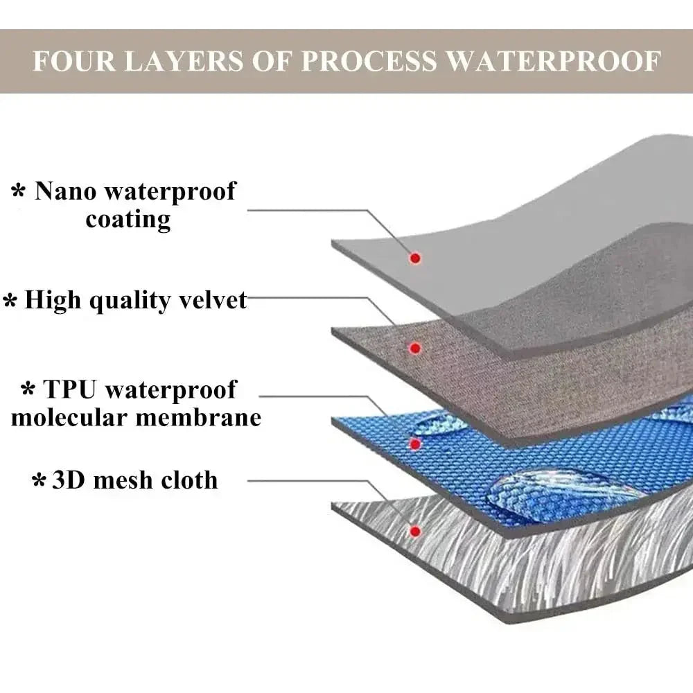 Sofa & Armchair Cover Water-Repellent Polyester Anti-Slip