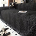 Sofa & Armchair Cover Woven Herringbone Non-Slip & Stain-Resistant