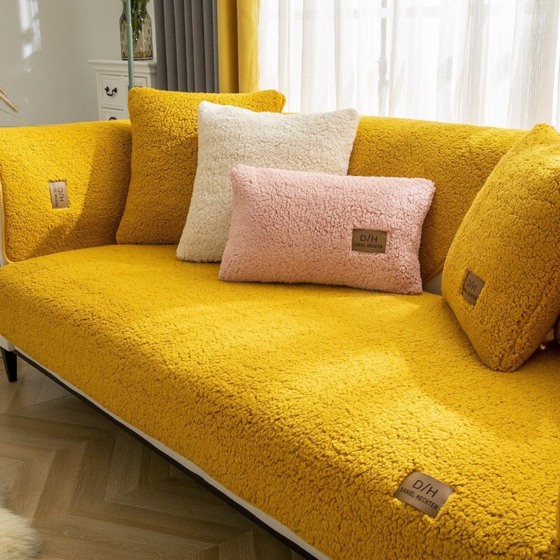 Sofa & Armchair Seat Protector Ultra-Soft Non-Slip