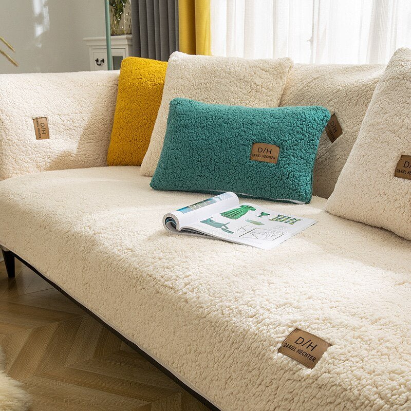 Sofa & Armchair Seat Protector Ultra-Soft Non-Slip