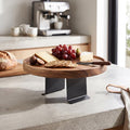 Sofa Armrest Tray Solid Wood Clip-On