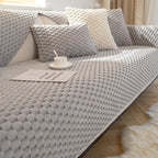 Sofa & Bed Throw Blanket Velvet-Soft Anti-Slip Machine-Washable