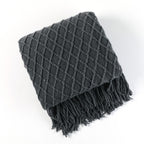 Sofa Blanket Soft Knitted Machine Washable