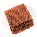 Sofa Blanket Soft Knitted Machine Washable