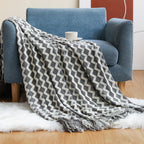 Sofa Blanket Soft Knitted Machine Washable