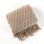 Sofa Blanket Soft Knitted Machine Washable