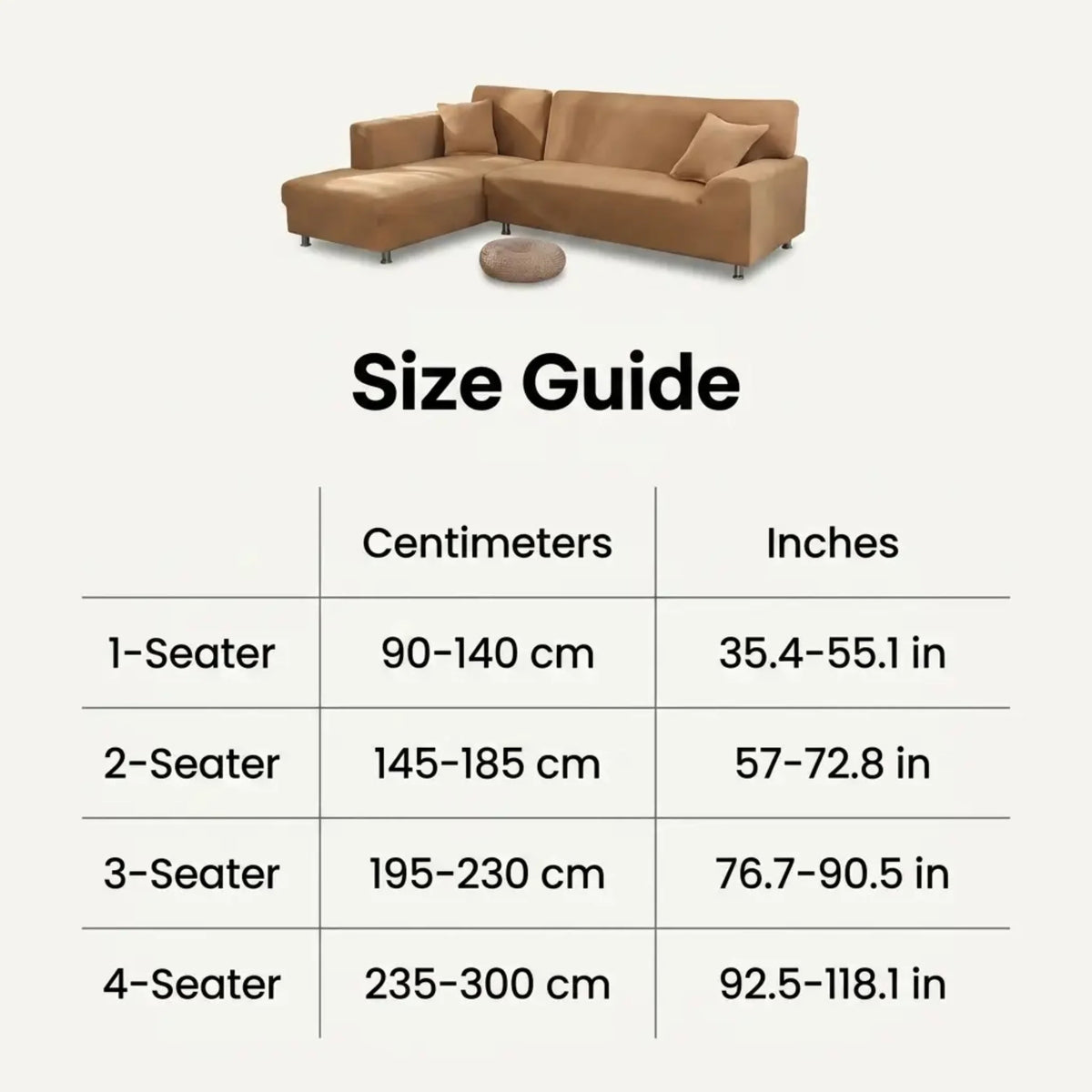 Sofa Cover Brushed Stretch Velvet Non-Slip Machine Washable