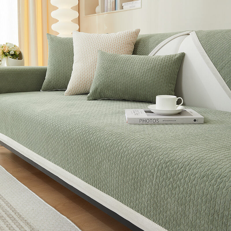 Sofa Cover Chenille Anti-Scratch & Anti-Slip