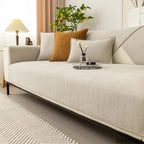Sofa Cover Chenille Non-Slip Backing Machine Washable