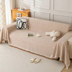 Sofa Cover Full Coverage Cotton Yarn Machine Washable