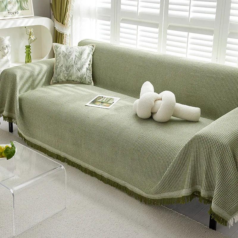 Sofa Cover Full Coverage Cotton Yarn Machine Washable