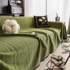Sofa Cover Heavy Chenille Non-Slip Tassels