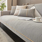 Sofa Cover Linen-Look Non-Slip & Machine-Washable