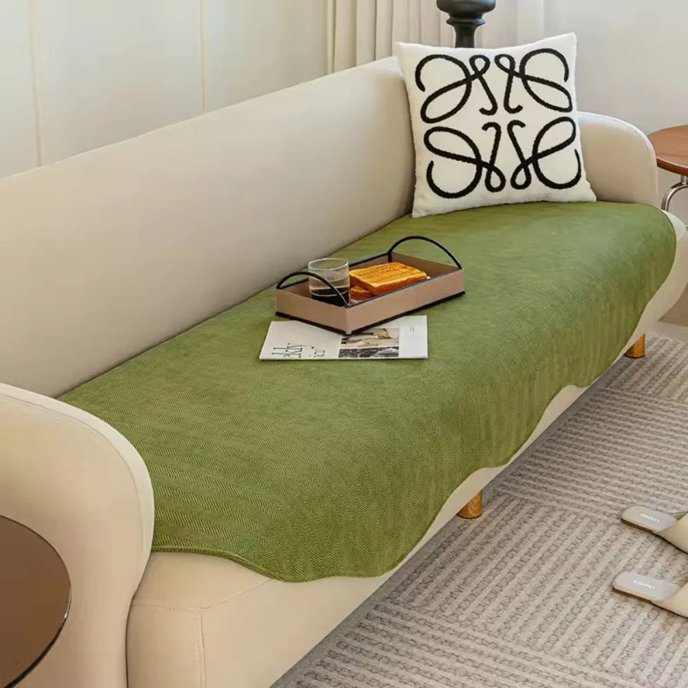 Sofa Cover Padded Microfiber Contour-Fit & Anti-Slip